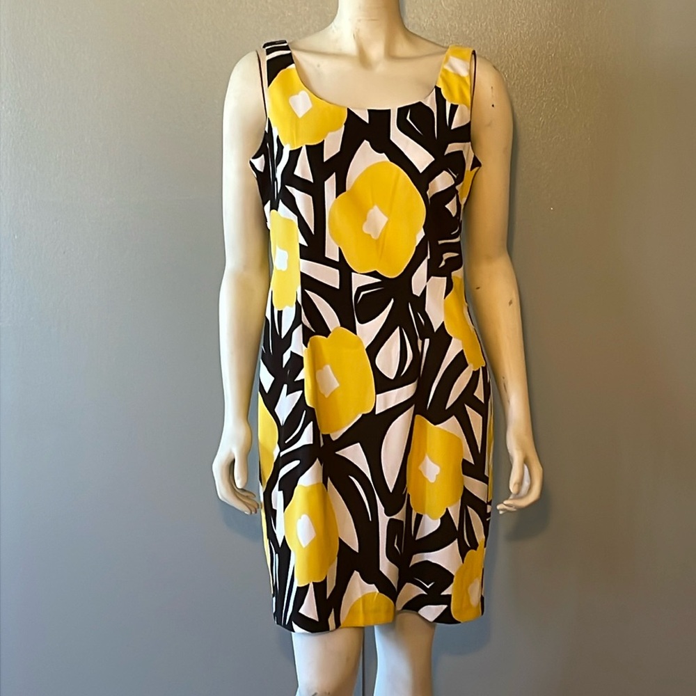 Alyx, sleeveless, floral dress.